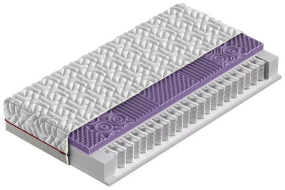 TASCHENFEDERKERNMATRATZE 90x200 cm von SLEEPTEX