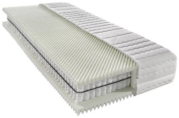 TASCHENFEDERKERNMATRATZE ORTHO STAR PLUS 90x200 cm