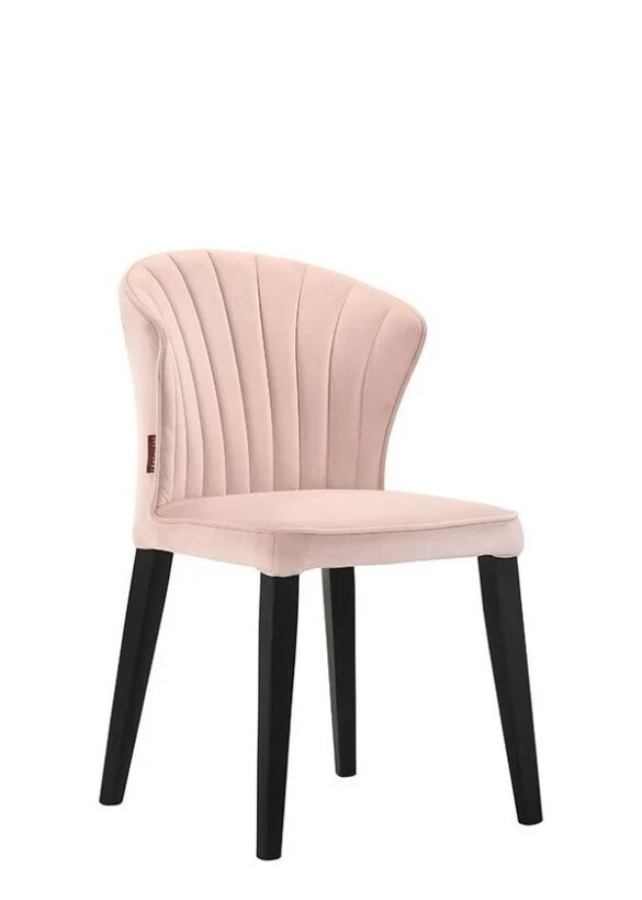 STUHL Kautschukholz Schwarz, Pink