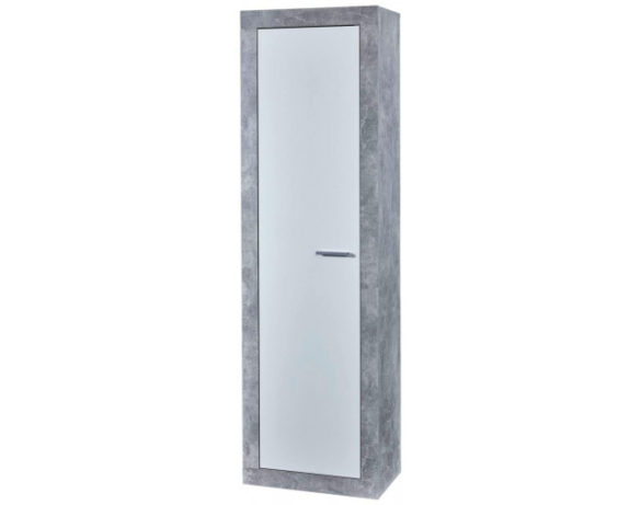 Mehrzweckschrank ZÜRICH, Beton Optik-weiß