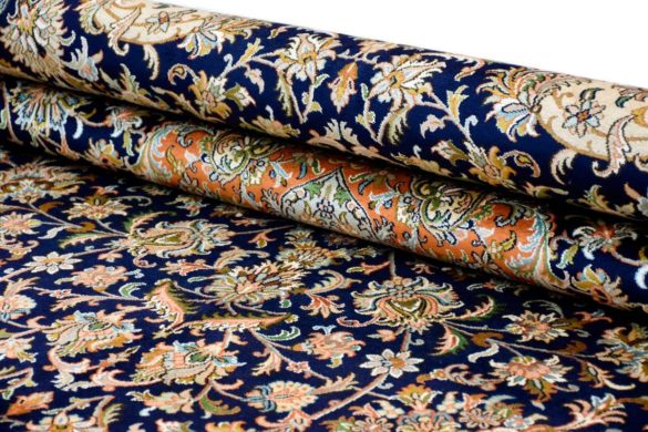Seidenteppich KASHAN 8813 von KAYOOM