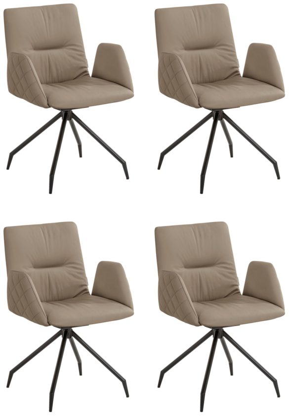 W.SCHILLIG Armlehnstuhl LOTTA im 4er-Set