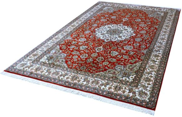 Seidenteppich KASHAN 12330 von KAYOOM