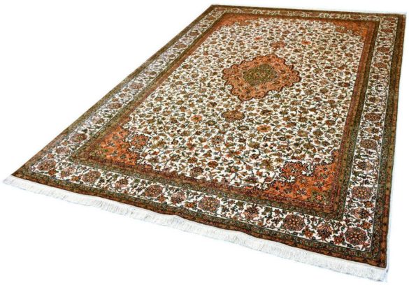 Seidenteppich KASHAN 8973 von KAYOOM