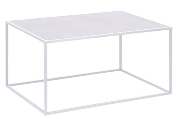 VIVI Couchtisch WEISS Stahl von EBUY24