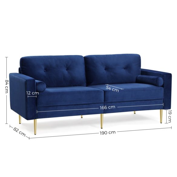 Sofa 3-Sitzer LCS001G01 LCS001P01 LCS001Q01 von VASAGLE