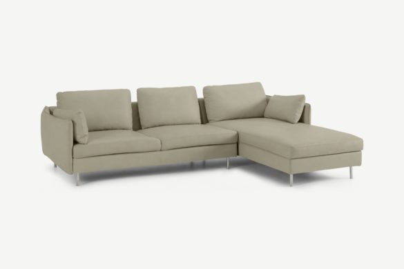 3-Sitzer-Sofa mit CHAISELONGUE VENTO