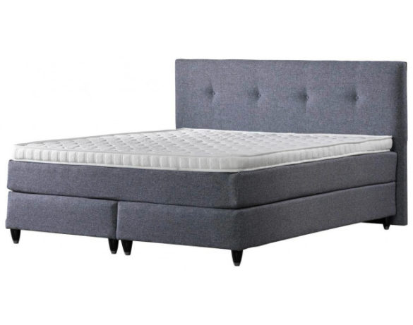 Boxspringbett COLUMBIA anthrazit 180 cm