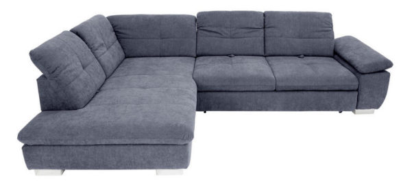 ECKSOFA Grau Chenille von XORA