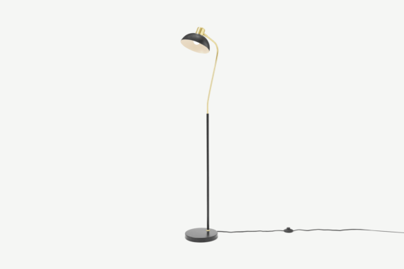 Stehlampe CHESTON Schwarz & Messing