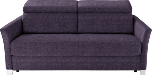 SCHLAFSOFA Flachgewebe Violett von BALI