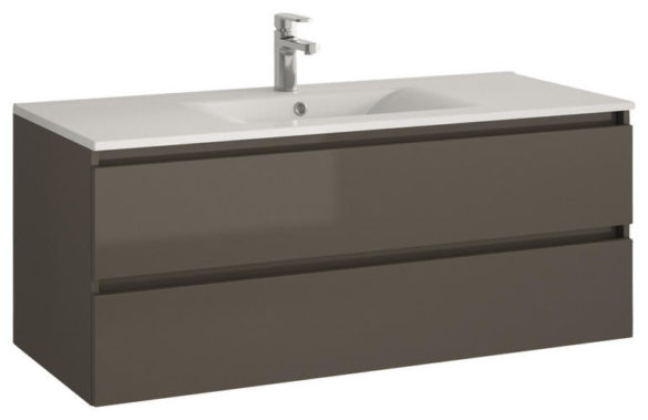 BADEZIMMER ALMA Grau 4-teilig von MID.YOU