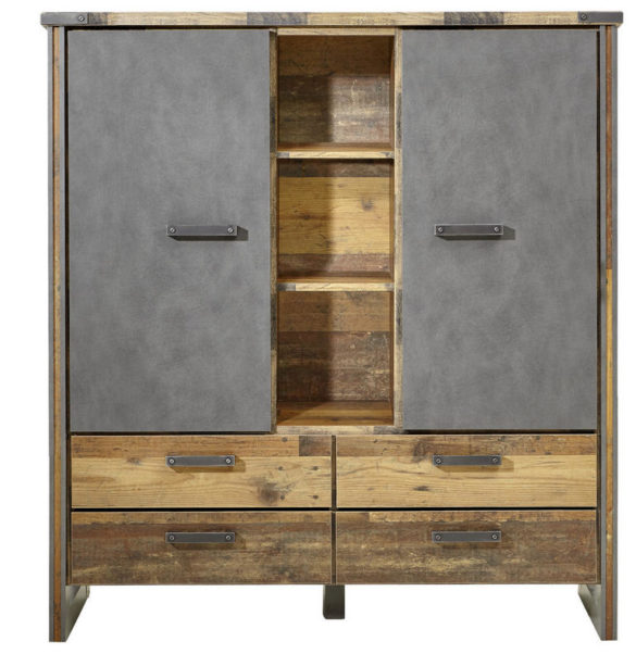 HIGHBOARD Grau, Piniefarben von HOM'IN