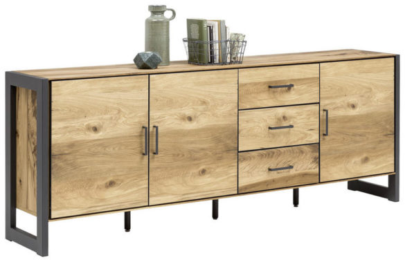 SIDEBOARD Eiche furniert Alteiche von CARRYHOME