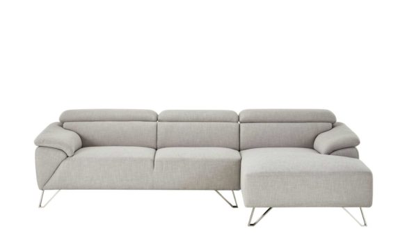 Ecksofa VALESKA Hellgrau
