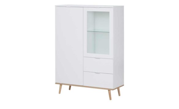 Highboard GALLESE Weiß