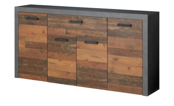 Sideboard TAVOLA Graphitgrau Matera