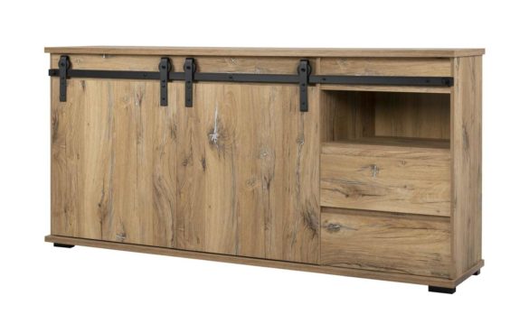 Sideboard MANGANO Eiche Antik