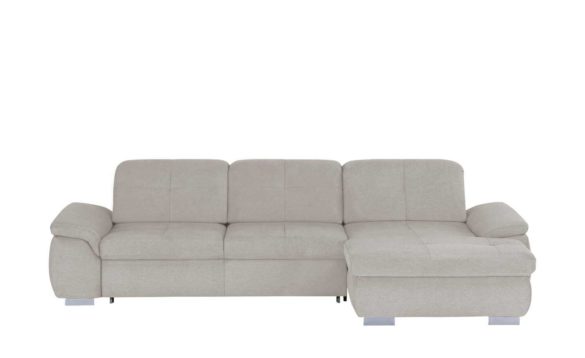 Ecksofa PERRY Silber grau