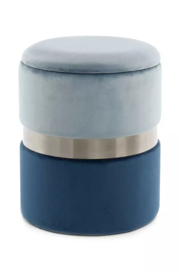 HOCKERSET Blau, Hellblau