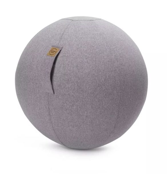 SITZBALL Filz Uni Grau