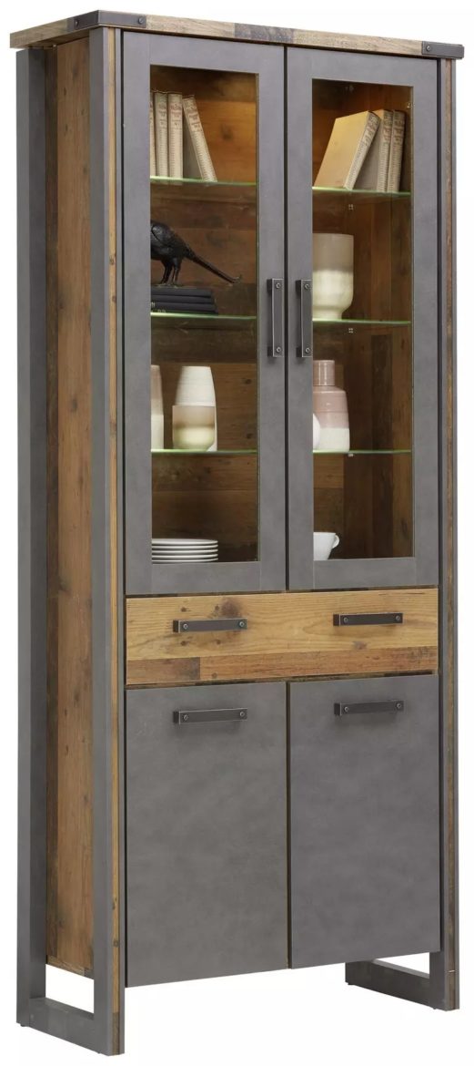 VITRINE Grau, Pinienfarben von HOM'IN