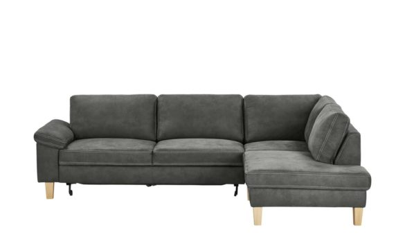 Ecksofa COLINE Stahlgrau