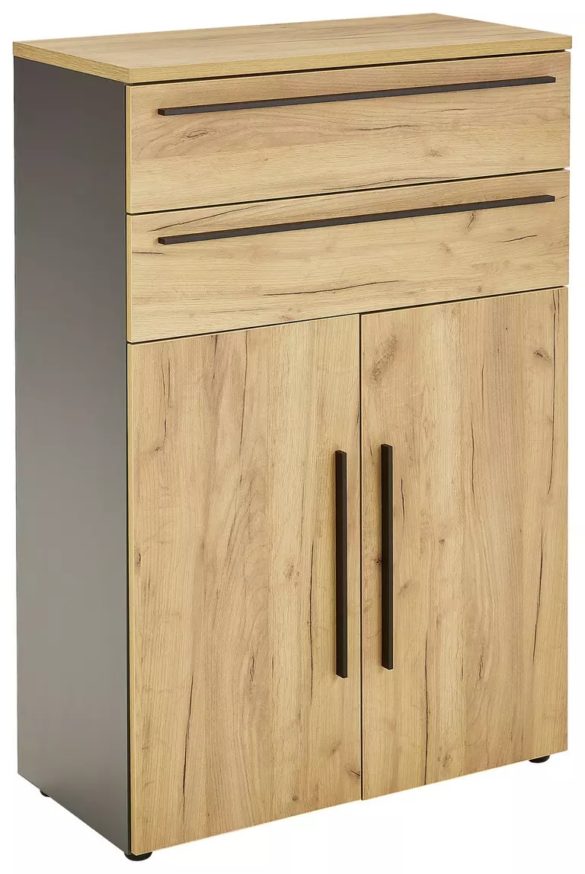 HIGHBOARD Graphitfarben, Eichefarben von NOVEL