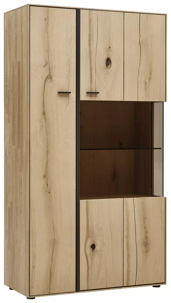 HIGHBOARD Wildeiche, Balkeneiche massiv Eichefarben von VALNATURA