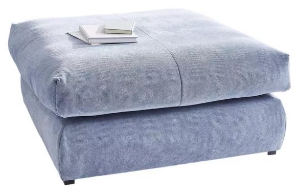 HOCKER Webstoff Blau von CARRYHOME