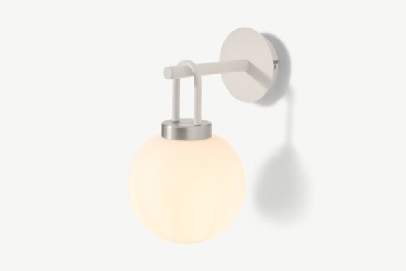 Graue Wandlampe NYRO