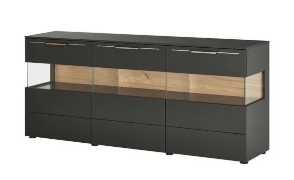 Sideboard CLARO Anthrazit von BERGER & RATH