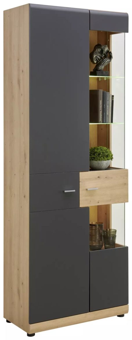 VITRINE Eiche San Remo von CARRYHOME