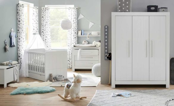 Kinderkombibett SMILLA Weiß