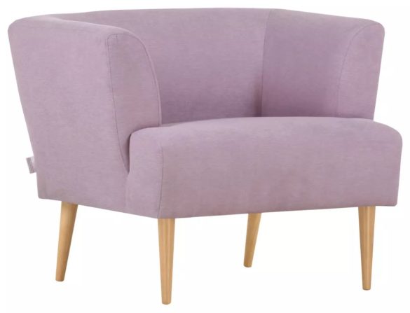 SESSEL Flachgewebe Flieder von HOM'IN