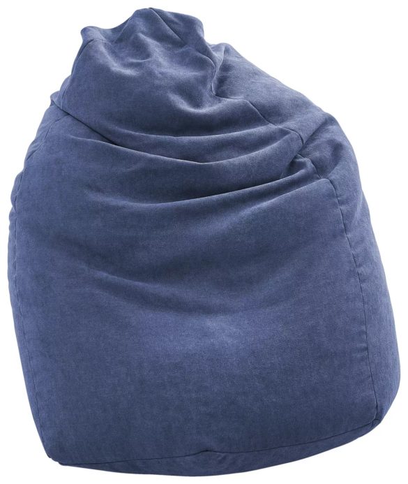 SITZSACK Webstoff Blau von XORA