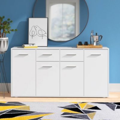 23% sparen - Sideboard ILBERT Weiß von ZIPCODE DESIGN - nur 167,99 ...