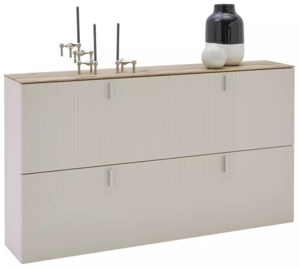 HÄNGESCHUHSCHRANK Eiche furniert, Eichefarben, Sandfarben von DIETER KNOLL COLLECTION