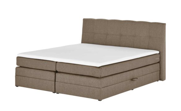 Boxspringbett mit Bettkasten SARANDA Sand von UNO