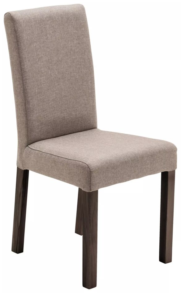 STUHL Webstoff Taupe, Buche Kolonial von CARRYHOME