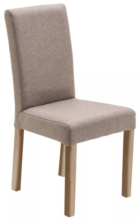 STUHL Webstoff Taupe, Sonoma Eiche von CARRYHOME