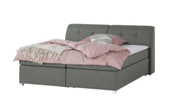 Boxspringbett LUMO 140x200 cm Grau von SWITCH