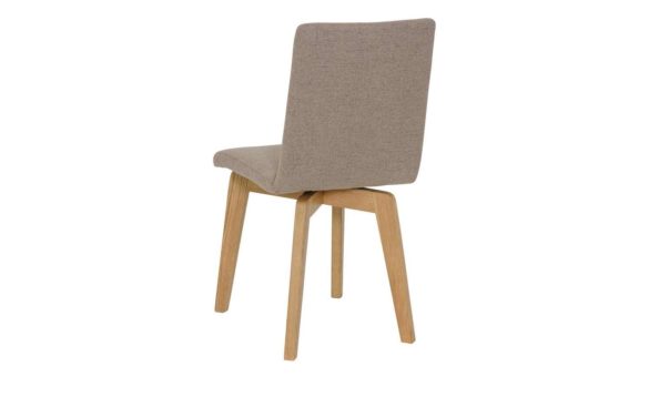 Polsterstuhl ILGA Taupe von WOODFORD