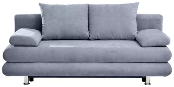 SCHLAFSOFA Mikrofaser Blau von CARRYHOME