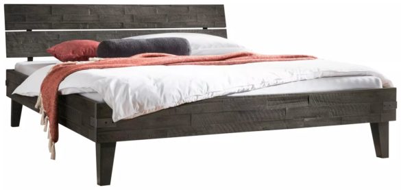 BETT Akazie massiv 120/200 cm Grau, Akaziefarben von HASENABETT Akazie massiv 120/200 cm Grau, Akaziefarben von HASENA