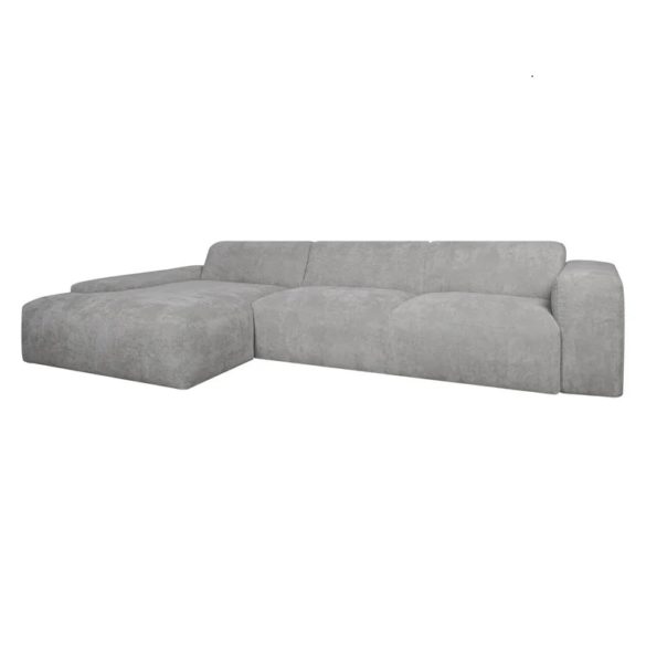 Ecksofa CHIODO Taupe von MERCURY ROW