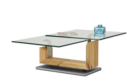 Couchtisch HAN 70 cm Massivholz Eiche