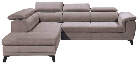 ECKSOFA Rosa Mikrovelours von CARRYHOME