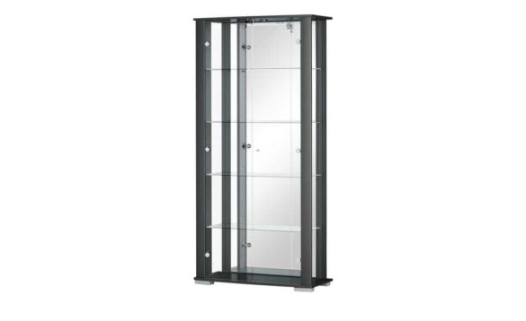 Vitrine, 2-türig FILAGA Schwarz