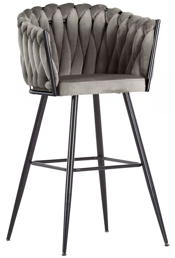 BARHOCKER Velours Anthrazit von LANDSCAPE